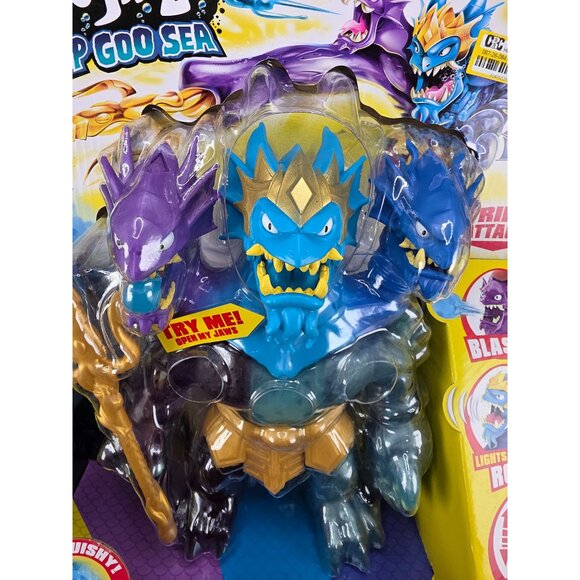 Heroes of Goo Jit Zu Deep Goo Sea King Hydra 3 in 1 Goo Power Stretchy Toy - Picture 2 of 8